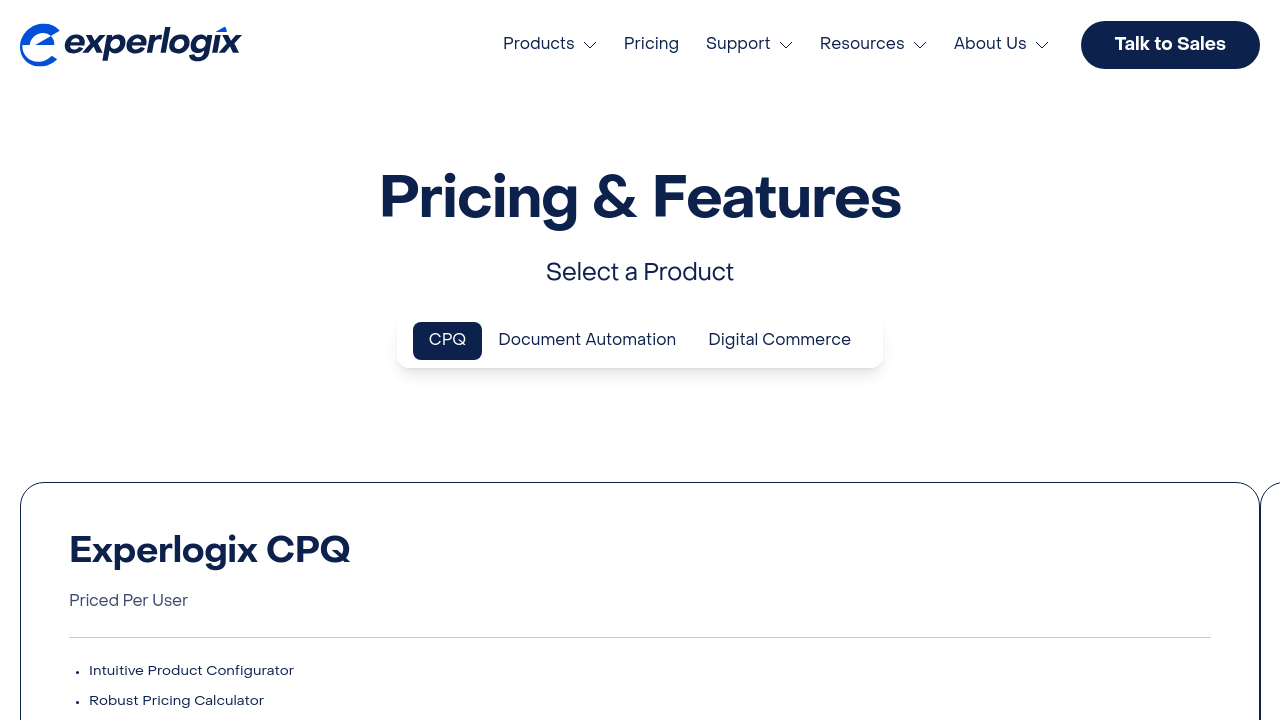 Experlogix CPQ